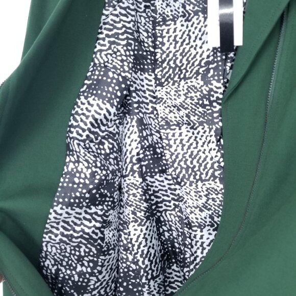 NWT Hunter Green Asymmetric Jacket / Blazer for Office or Evening -Size 12 - Picture 5 of 7